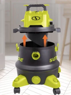 Sun Joe® 8-Gal 1200W 6.5 Pk HP Wet/Dry Shop Vac, HEPA,w/Cleaning Attachments 13 Sun Joe® 8-Gal 1200W 6.5 Pk HP Wet/Dry Shop Vac, HEPA,w/Cleaning Attachments -Garden Care Store 8612522 07v