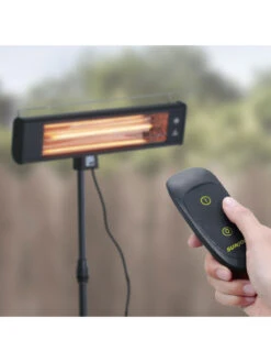 Sun Joe® 1500W Elec. Infrared OD Patio Heater, Adjust Ht. Range, W/Wall Bracket & Cover 14 Sun Joe® 1500W Elec. Infrared OD Patio Heater, Adjust Ht. Range, W/Wall Bracket & Cover -Garden Care Store 8612532 07v