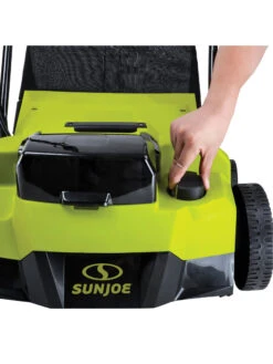 Sun Joe® 48V ION+ Cordless 15-Inch 5-Position Walk-Behind Lawn Dethatcher -Garden Care Store 8612541 11v