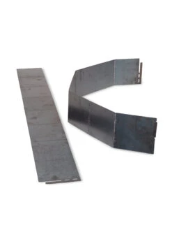 Corten Angle Landscape Edging 44", Set Of 2 -Garden Care Store 8612634 1515