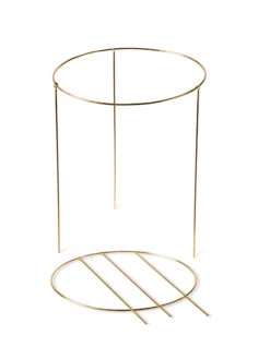 Brass Plated Grow Throughs, Set Of 2 13 Brass Plated Grow Throughs, Set Of 2 -Garden Care Store 8612662 188