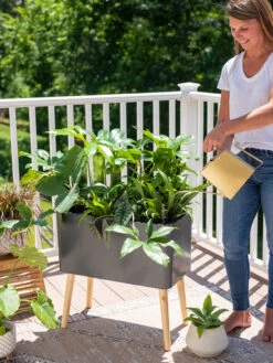 Ava Self-Watering Rectangular Planter -Garden Care Store 8612691 0011 1