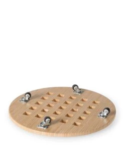 Bamboo Plant Caddy Round, 15.75" 11 Bamboo Plant Caddy Round, 15.75" -Garden Care Store 8612716 206 tif