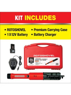 Rotoshovel Battery-Operated Garden Auger -Garden Care Store 8612719 07v