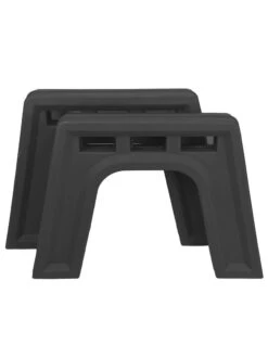 Custom Length Lightweight Indoor Or Outdoor Backless Bench Ends -Garden Care Store 8612858gy 07v lightweight indoor outdoor backless bench ends gray