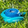 Aqua Joe® AJ-TSSBM Indestructible 9-Pattern Metal Turret Sprinkler -Garden Care Store 8612869 05v aqua joe indestructible 9 pattern metal turret sprinkler