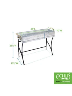 Achla Designs Trestle Plant Stand -Garden Care Store 8612886 05v