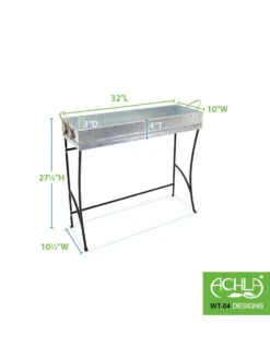 Achla Designs Trestle Plant Stand -Garden Care Store 8612887 02v