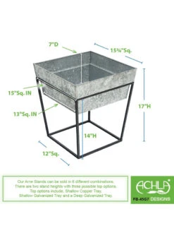 Achla Designs Arne Plant Stand -Garden Care Store 8612898 04v