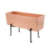 Achla Designs Copper Flower Box With Folding Stand 2 Achla Designs Copper Flower Box With Folding Stand -Garden Care Store 8612914 02v achla designs copper flower box with folding stand