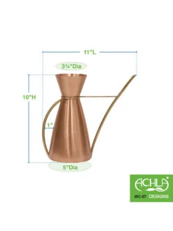 Achla Designs Copper Watering Carafe -Garden Care Store 8612920 02v