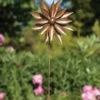 Dahlia Wind Spinner, 12" -Garden Care Store 8612949 01v dahlia wind spinner 12inch