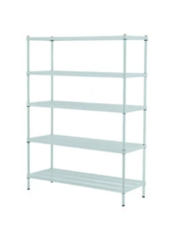 MeshWorks © 5 Tier Plant Shelving -Garden Care Store 8613014 06v meshworks 5 tier plant shelf sage