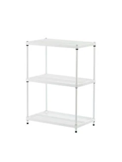 MeshWorks © 3 Tier Plant Shelving -Garden Care Store 8613016 02v meshworks 3 tier plant shelf white