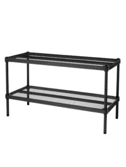 MeshWorks © Stacking Plant Shelves -Garden Care Store 8613018 07v meshworks stacking plant shelves black