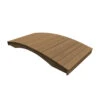 Plank Garden Bridge Finished 4' X 10' -Garden Care Store 8613124 01v plank garden bridge finished 4 foot x 10 foot
