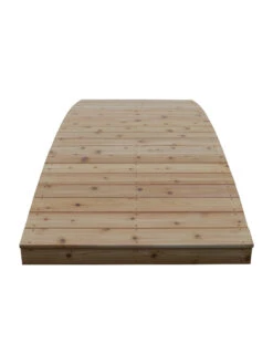 Plank Garden Bridge Unfinished 4' X 10' 11 Plank Garden Bridge Unfinished 4' X 10' -Garden Care Store 8613127 04v 1