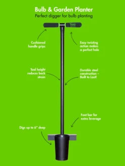 Yard Butler® Long Handled Bulb Planter 7 Yard Butler® Long Handled Bulb Planter -Garden Care Store 8613157 03v