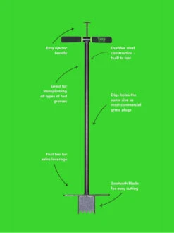 Yard Butler® Sod Plugger 9 Yard Butler® Sod Plugger -Garden Care Store 8613169 02v