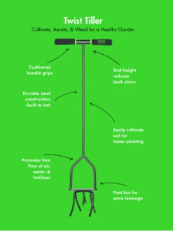 Yard Butler® Twist Tiller 7 Yard Butler® Twist Tiller -Garden Care Store 8613177 02v