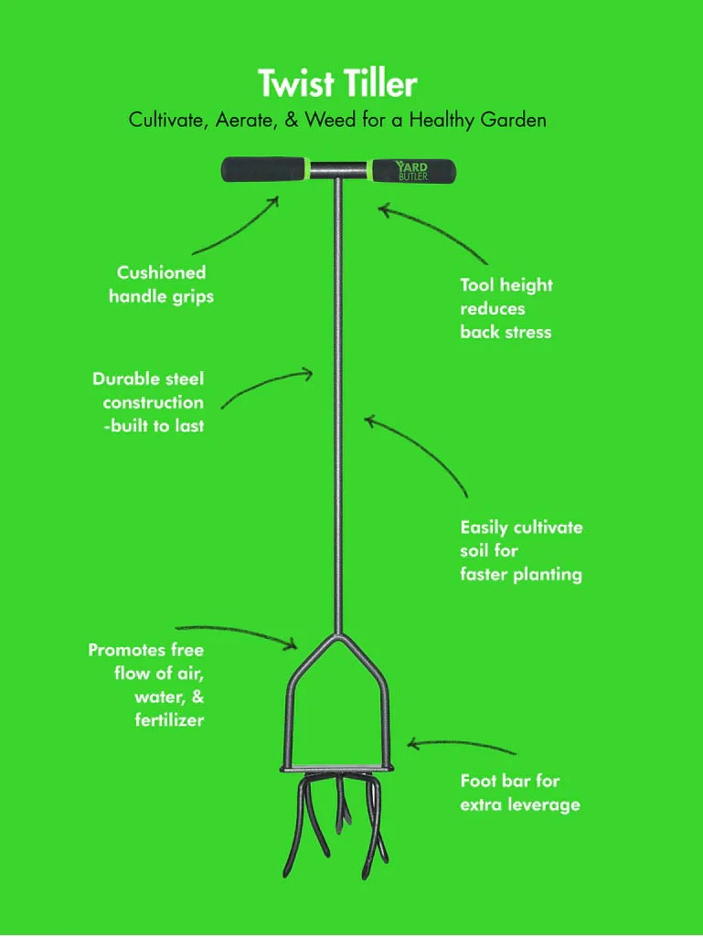 Yard Butler® Twist Tiller 5 Yard Butler® Twist Tiller - Image 3