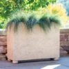 Self-Watering LavaStone® Modern Rectangle -Garden Care Store 8613257 0156 self watering lavastone modern rectangle