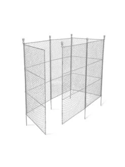 Tall Chicken Wire Critter Fence With Gate -Garden Care Store 8613260 6051