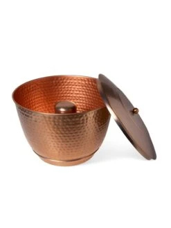 Hammered Copper Hose Pot With Lid 20 Hammered Copper Hose Pot With Lid -Garden Care Store 8613311 5812