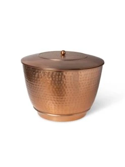 Hammered Copper Hose Pot With Lid 21 Hammered Copper Hose Pot With Lid -Garden Care Store 8613311 5815