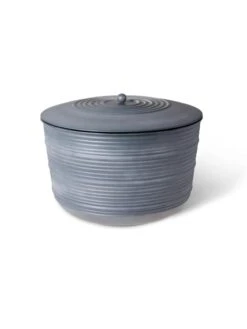 Ribbed Hose Pot With Lid -Garden Care Store 8613332 5801