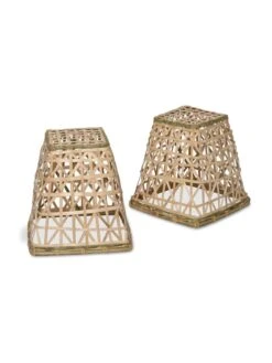 Bamboo Cloche, Set Of 2 -Garden Care Store 8613351 4693
