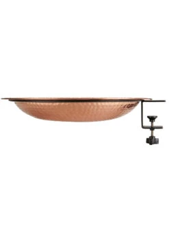 Pure Copper Bird Bath Deck Mount 12 Pure Copper Bird Bath Deck Mount -Garden Care Store 8613382 04v