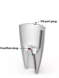 Sedona Tall Planter, 28" Height -Garden Care Store 8613525 08V