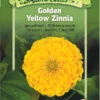 Golden Yellow Zinnia Organic Seeds -Garden Care Store 8613628 01v golden yellow zinnia seeds