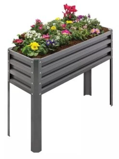 Metal Double Height Raised Garden Bed 10 Metal Double Height Raised Garden Bed -Garden Care Store 8613688 01V 3 4