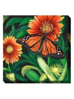 Monarch Outdoor Wall Art -Garden Care Store 8613939 01V 3 4