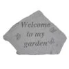 Welcome To My Garden Stone -Garden Care Store 8614141 01V 3 4 welcome to my garden stone