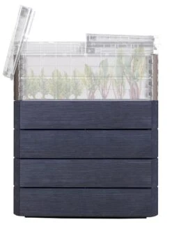Modular Rectangular Raised Bed Kit With Translucent Panels & Lid 7 Modular Rectangular Raised Bed Kit With Translucent Panels & Lid -Garden Care Store 8614250 01V