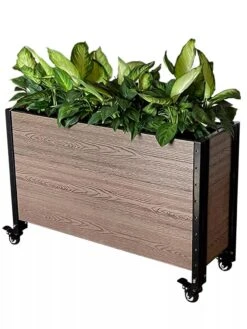 Mobile Deep Trough Planter -Garden Care Store 8614263 02V