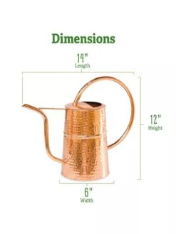 Copper Indoor Watering Can -Garden Care Store Copper Watering Can