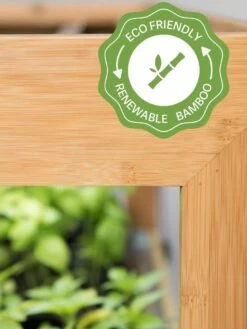 Medium Bamboo LED Grow Light Garden -Garden Care Store bamboo grow light icon 3 4 5