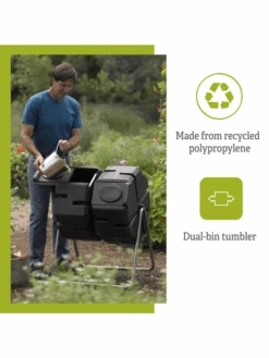 Dual Batch Composter Success Kit -Garden Care Store webimage Dual Compost Bin 7